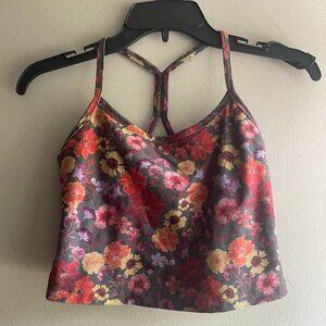 Beyond Yoga Racer Back Floral Tank